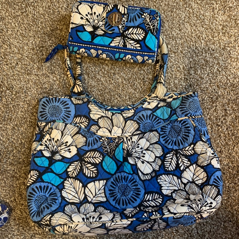 Vera Bradley and wallet set